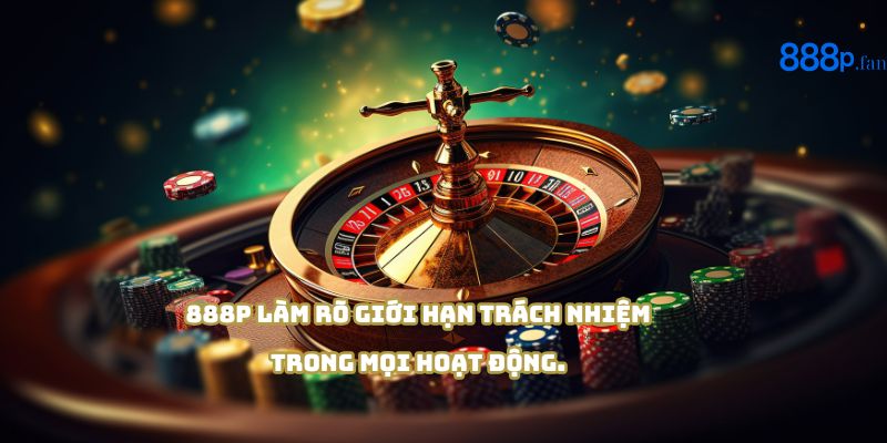 Giới hạn trách nhiệm của 888P đối với thông tin và dịch vụ.