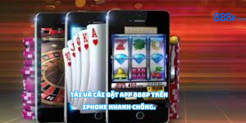 Hướng dẫn tải app 888P iOS cho iPhone và iPad.